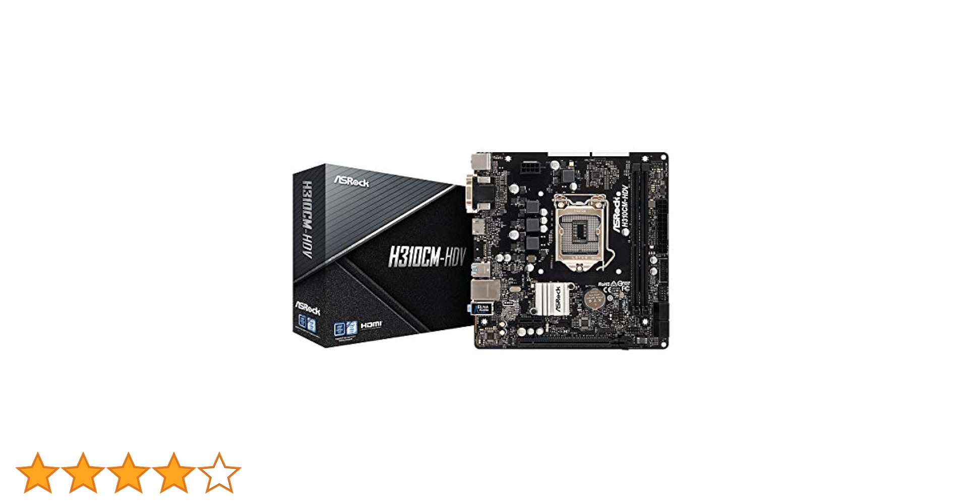 ASRock H310CM-HDV LGA1151/ Intel H310/ DDR4/ SATA3&USB3.1